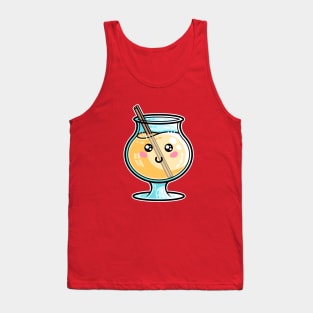 Kawaii Cute Eggnog Tank Top